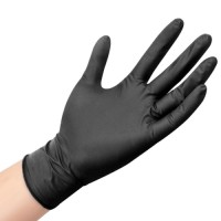 5g Synthetic Vinyl Nitrile Disposable Gloves for Count Pack Food Grade Anti-Slip for Greasy Meat Handling Catering