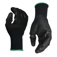 Anti-Slip Construction Safety Gloves with Nylon Lining PU Oil-Proof Gloves for Construction and Food Industries