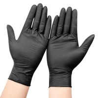5g Synthetic Vinyl Nitrile Disposable Gloves for Count Pack Food Grade Anti-Slip for Greasy Meat Handling Catering