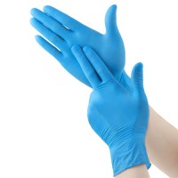 Disposable Nitrile Gloves Blue Powder Free Suitable for Home Cleaning Kitchen Food Cooking