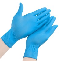 Disposable Nitrile Gloves Blue Powder Free Suitable for Home Cleaning Kitchen Food Cooking