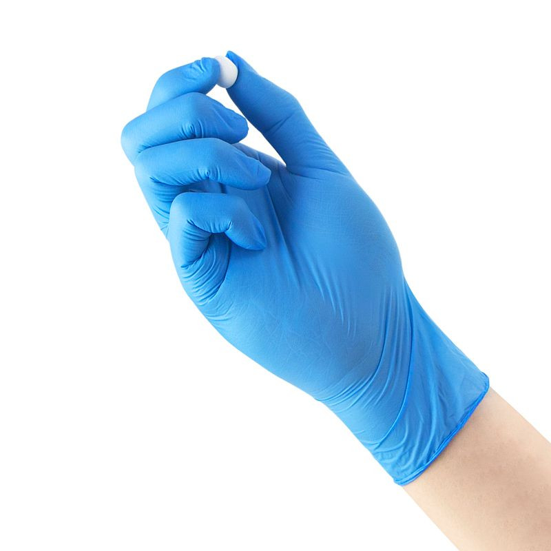 Disposable Nitrile Gloves Blue Powder Free Suitable for Home Cleaning Kitchen Food Cooking