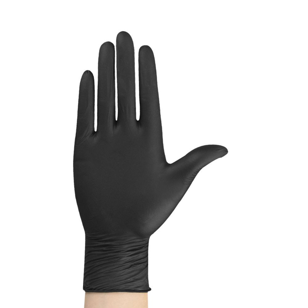5g Synthetic Vinyl Nitrile Disposable Gloves for Count Pack Food Grade Anti-Slip for Greasy Meat Handling Catering